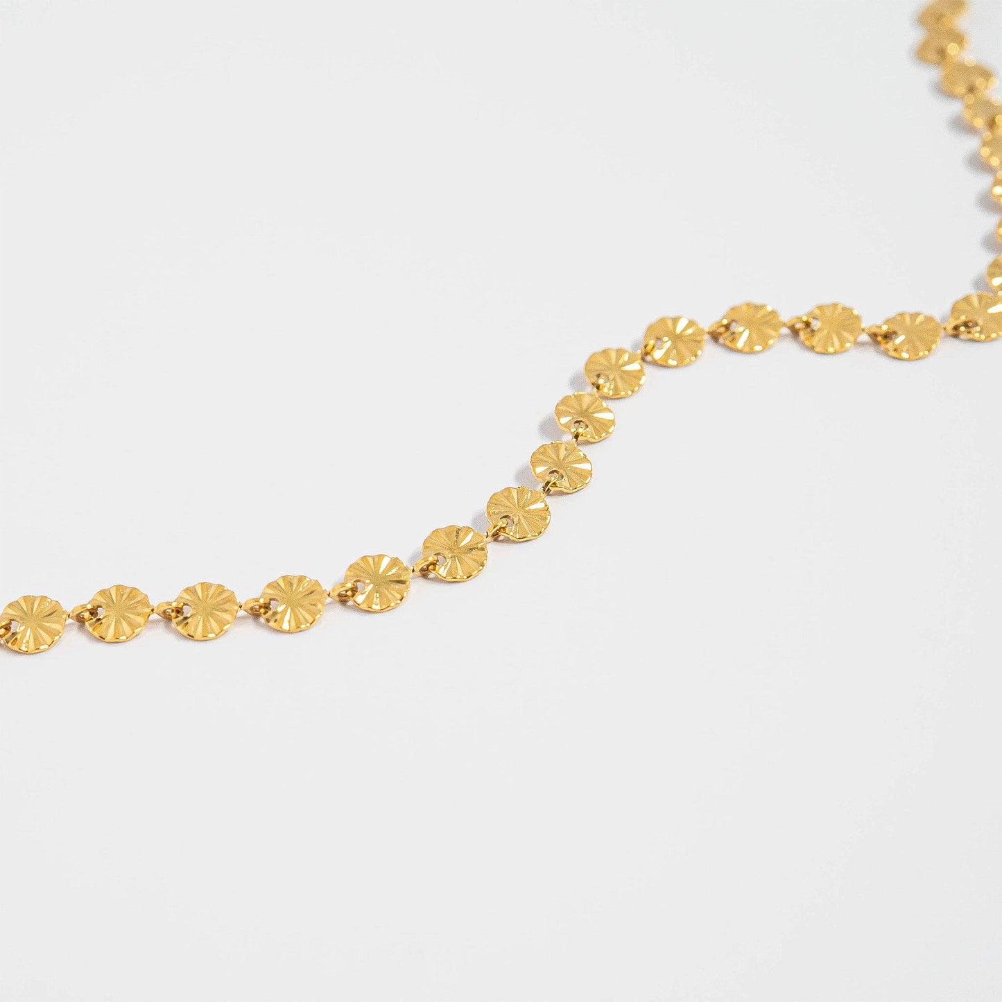 Sunburst Chain Necklace