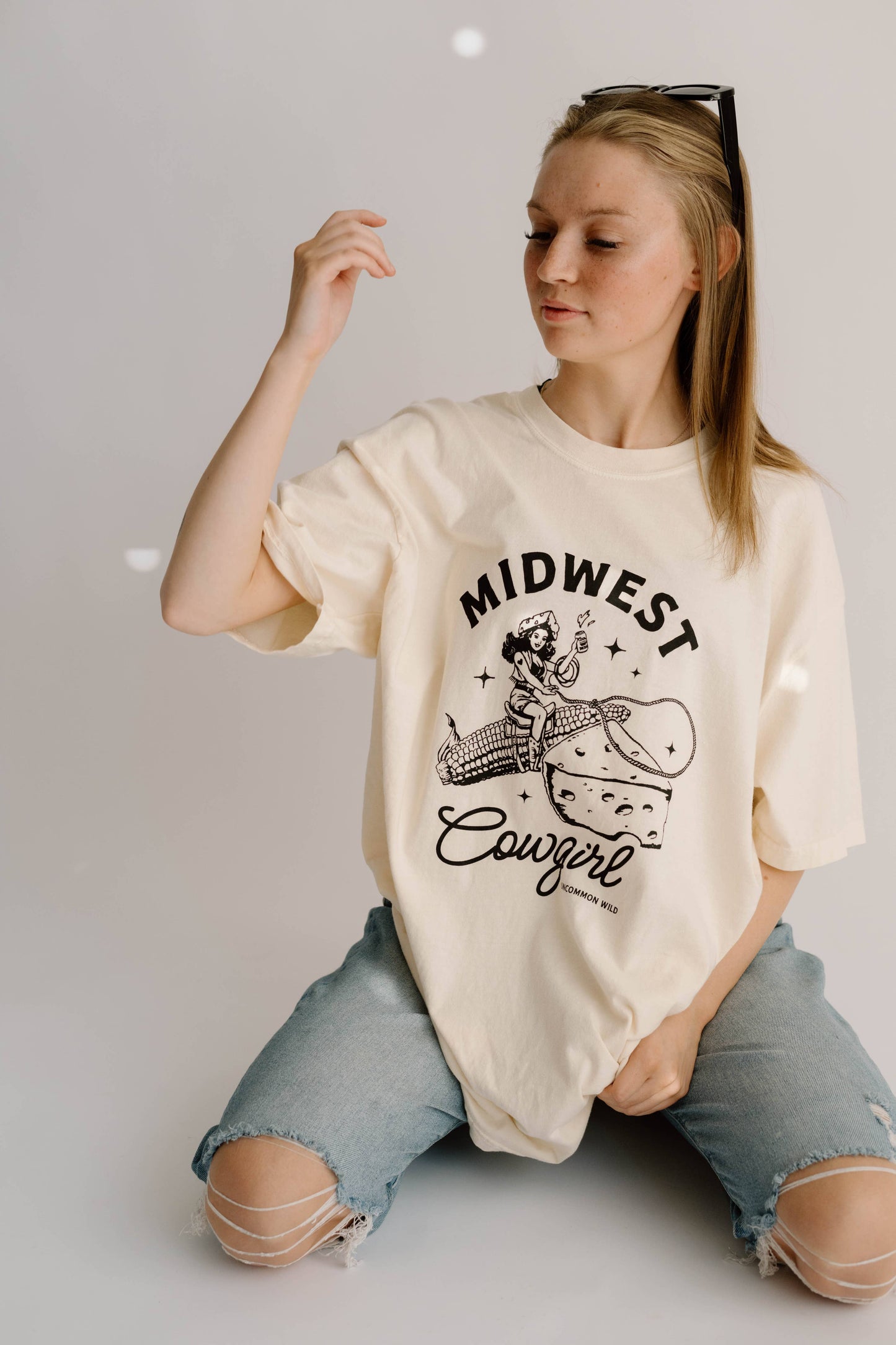 “Midwest Cowgirl” Graphic Tee