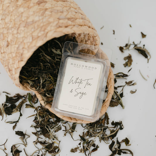 WHITE TEA & SAGE | WAX MELT 