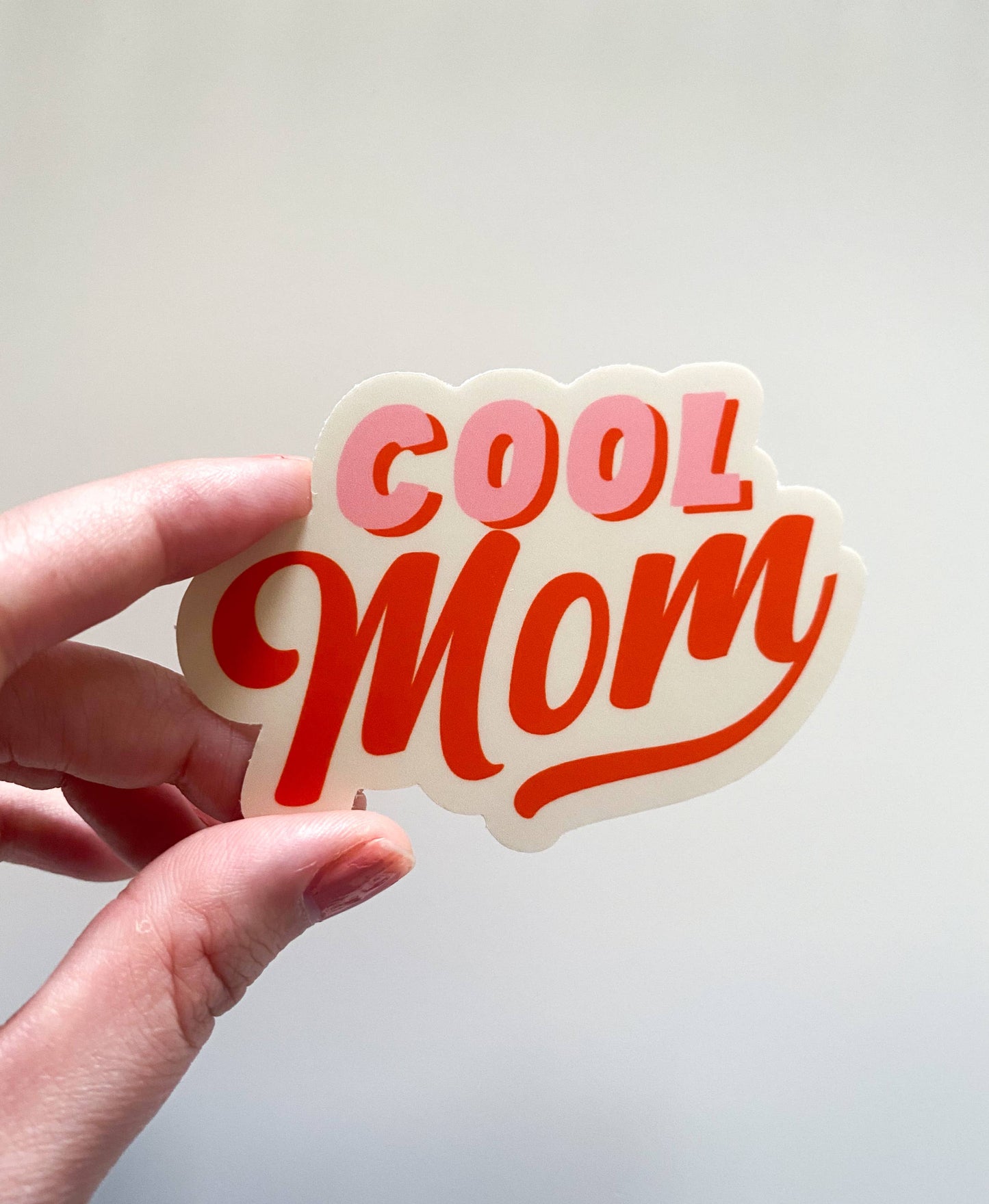Cool Mom Vinyl Sticker 