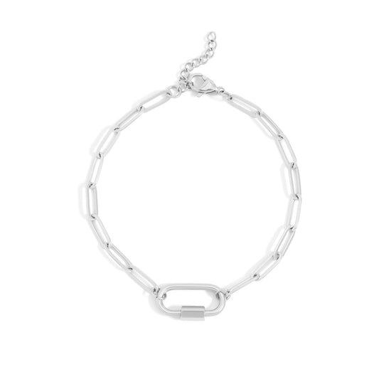 Paperclip Carabiner Bracelet