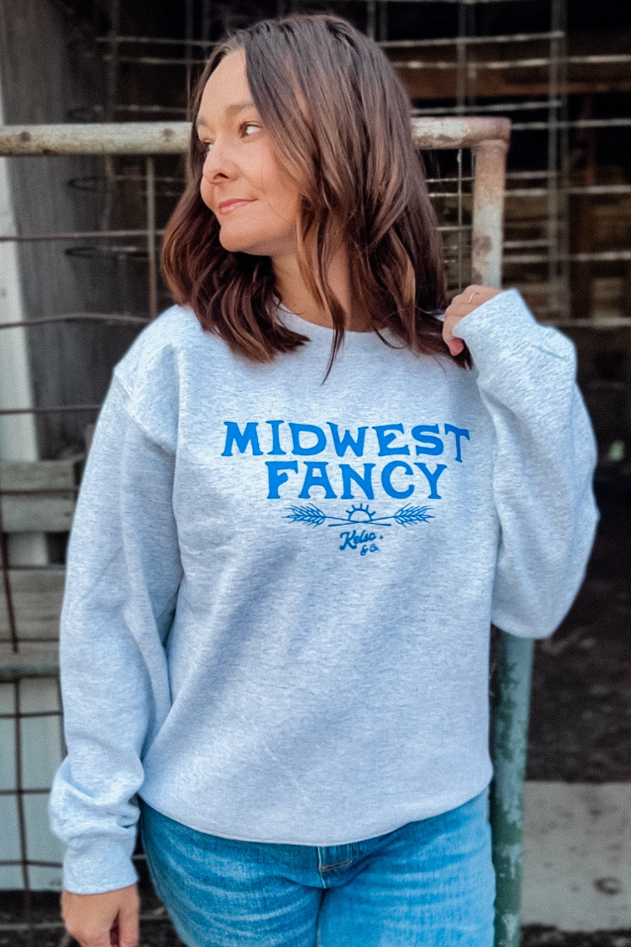 Midwest Fancy Crewneck