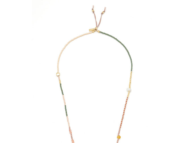Mixed Media Wrap Bracelet/Necklace