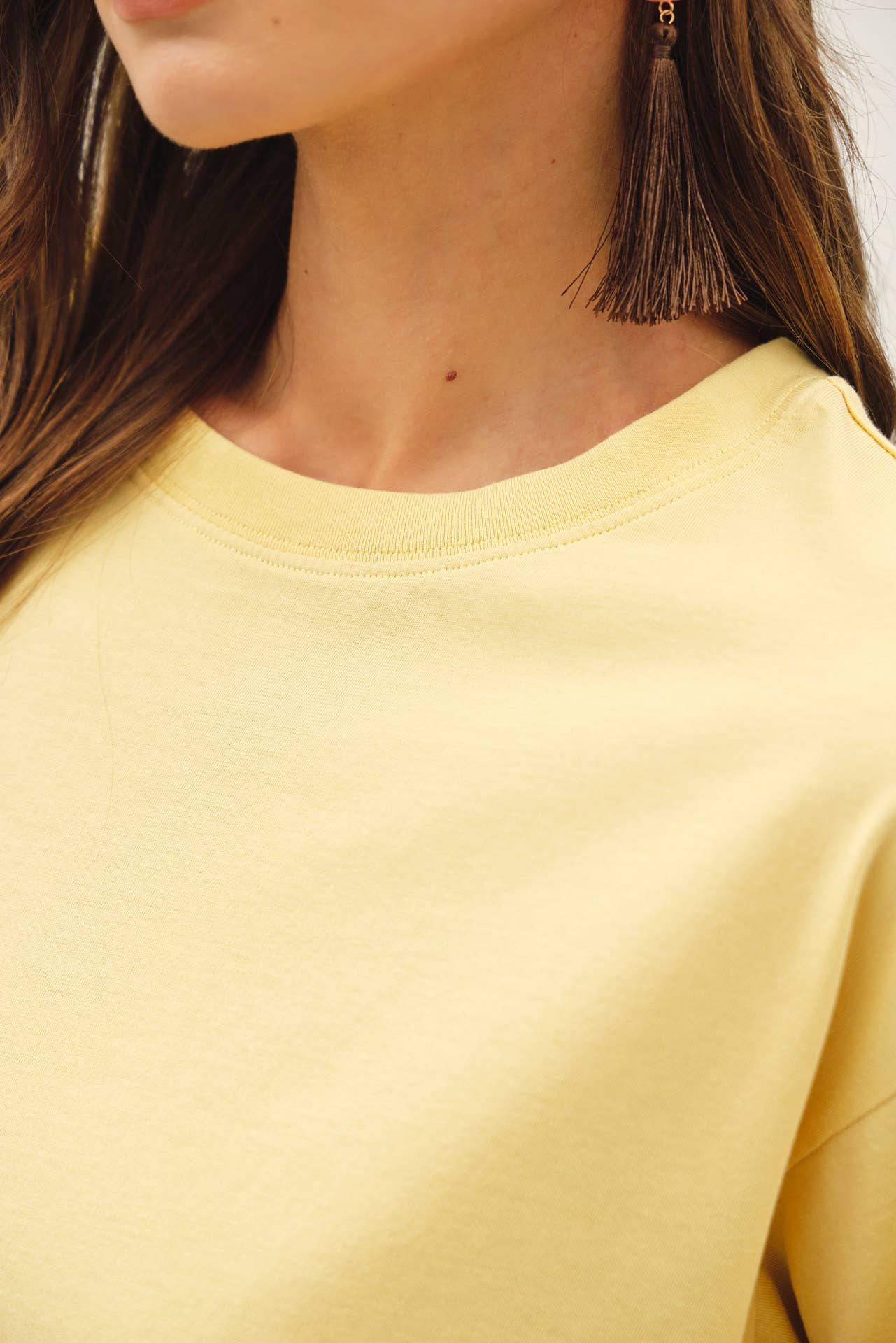The Everyday Box Tee (Butter)