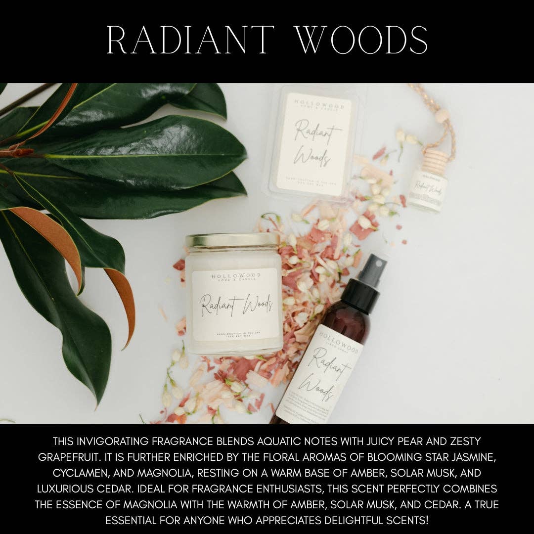 RADIANT WOODS |8 OZ CANDLE