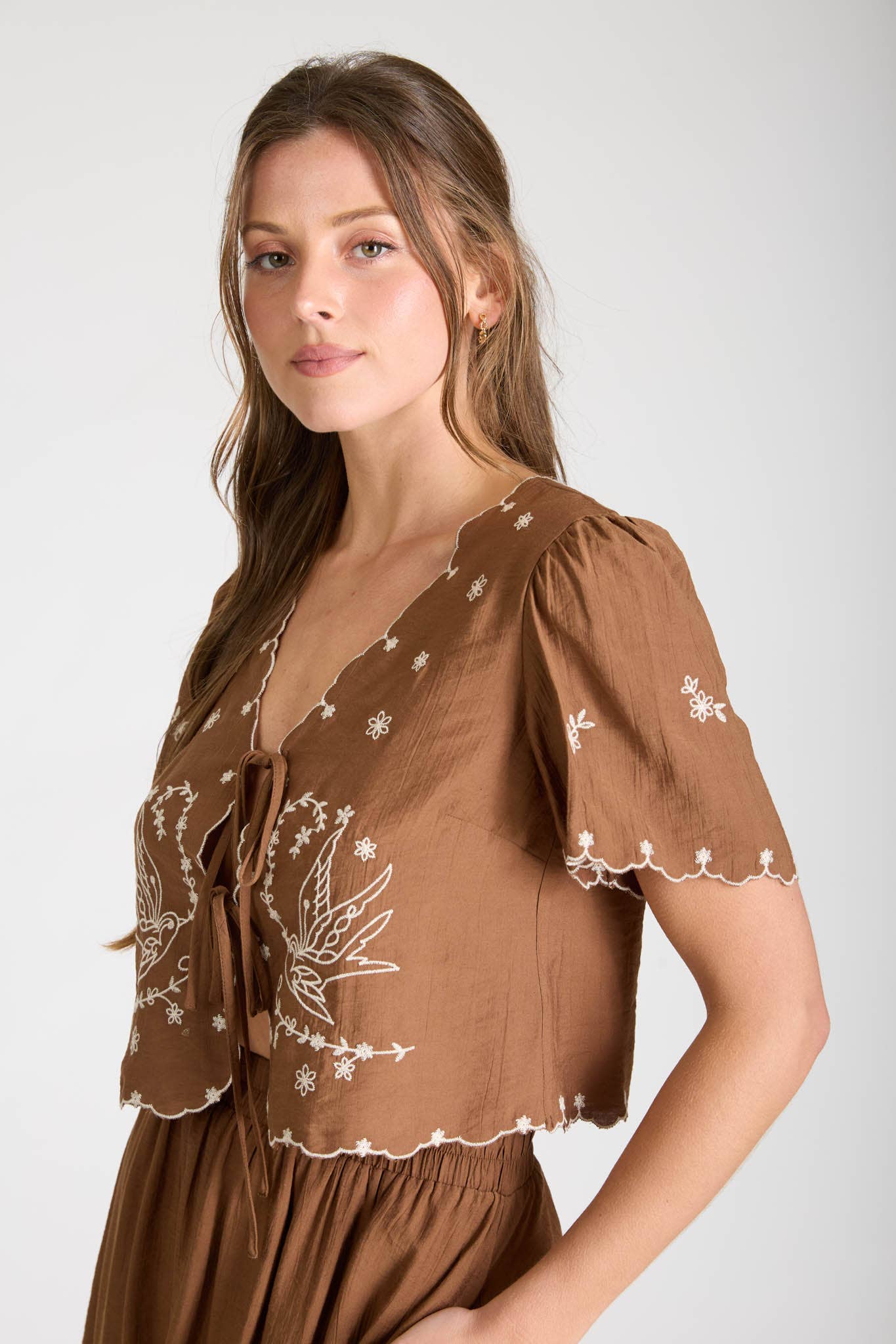 The Songbird Tie Top