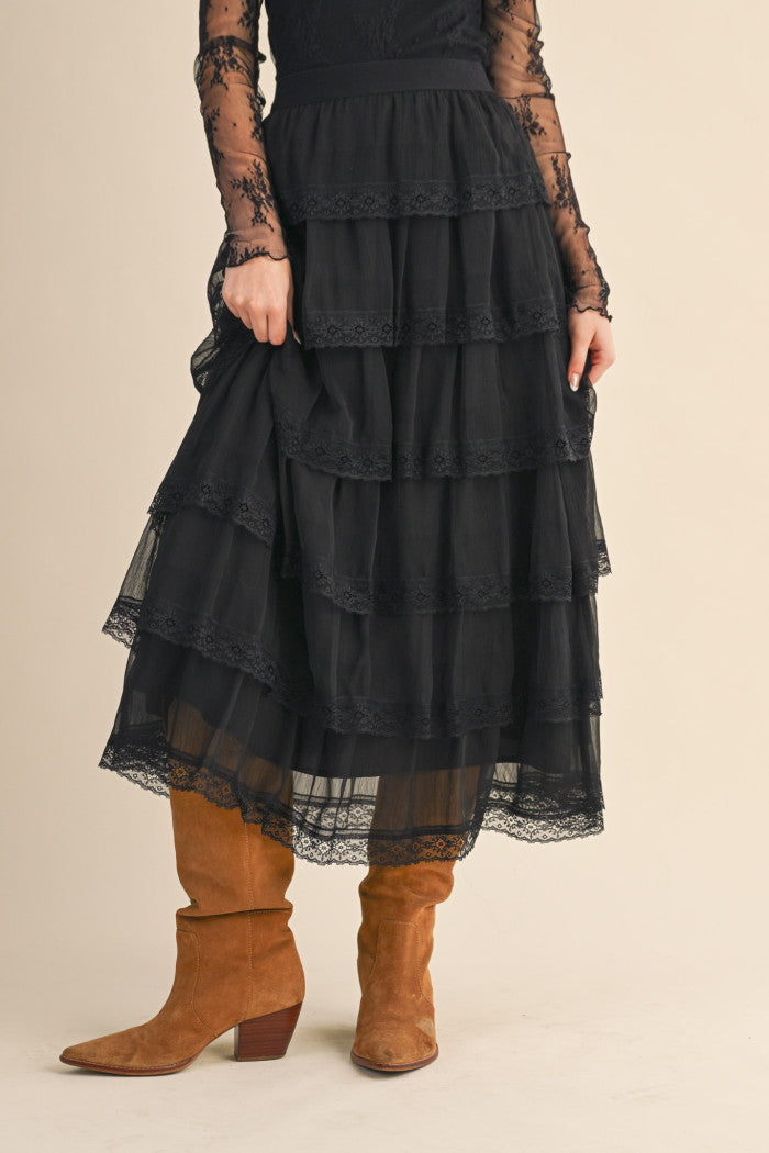 After Dusk Midi Skirt