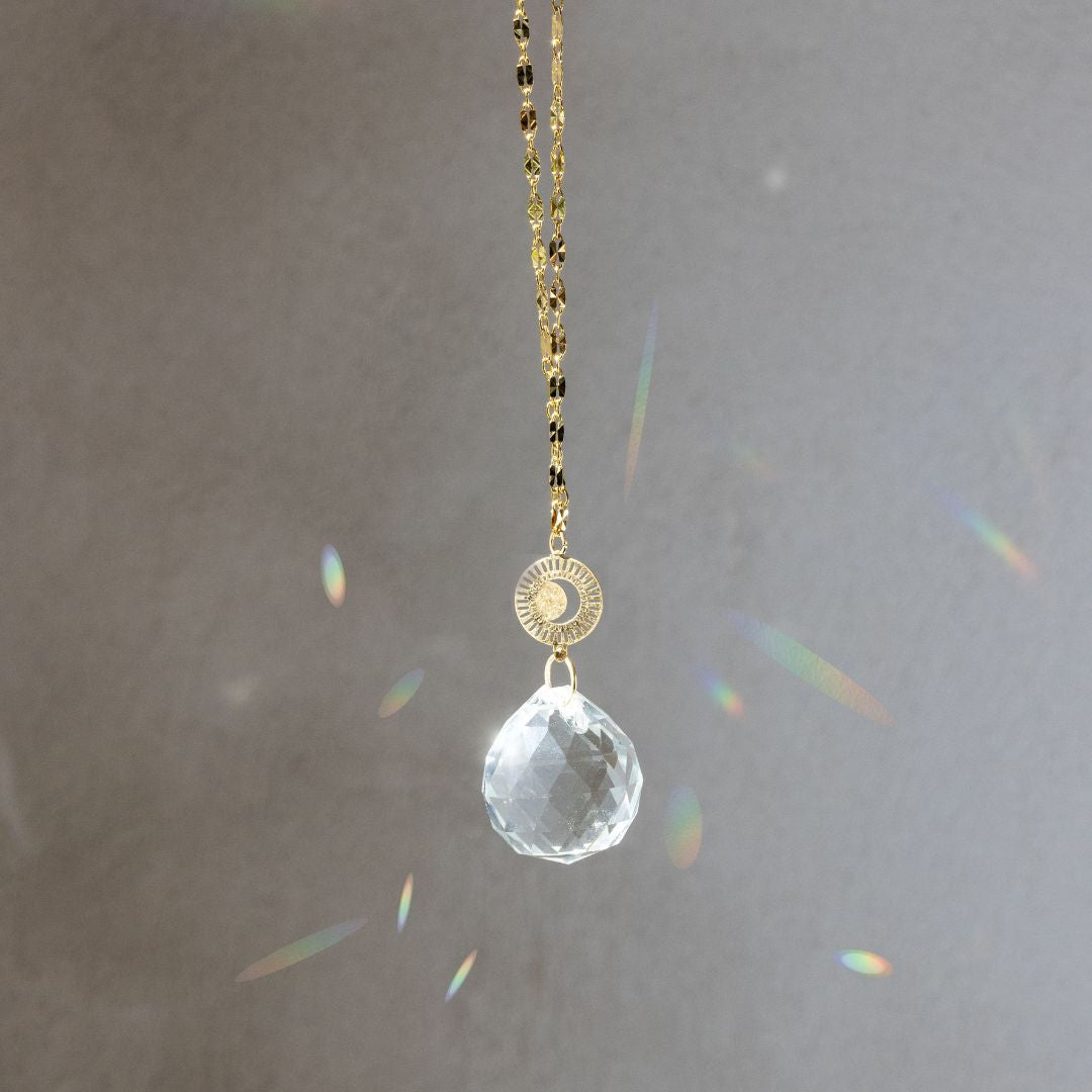 Pocket Suncatcher - Radiating Moon