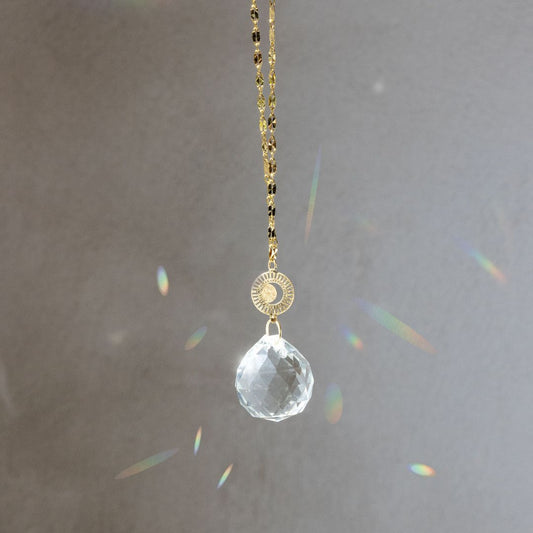 Pocket Suncatcher - Radiating Moon