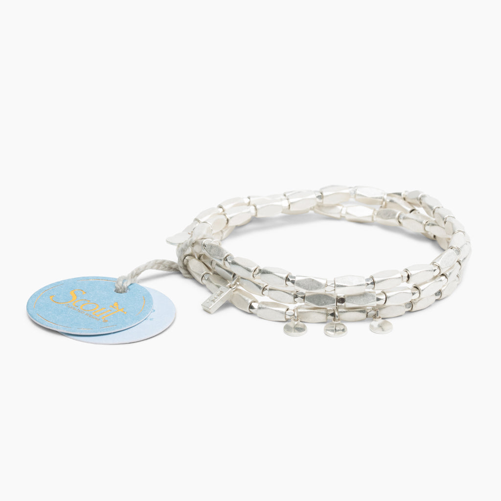 Metal Wrap-Iconic/Disc/Silver