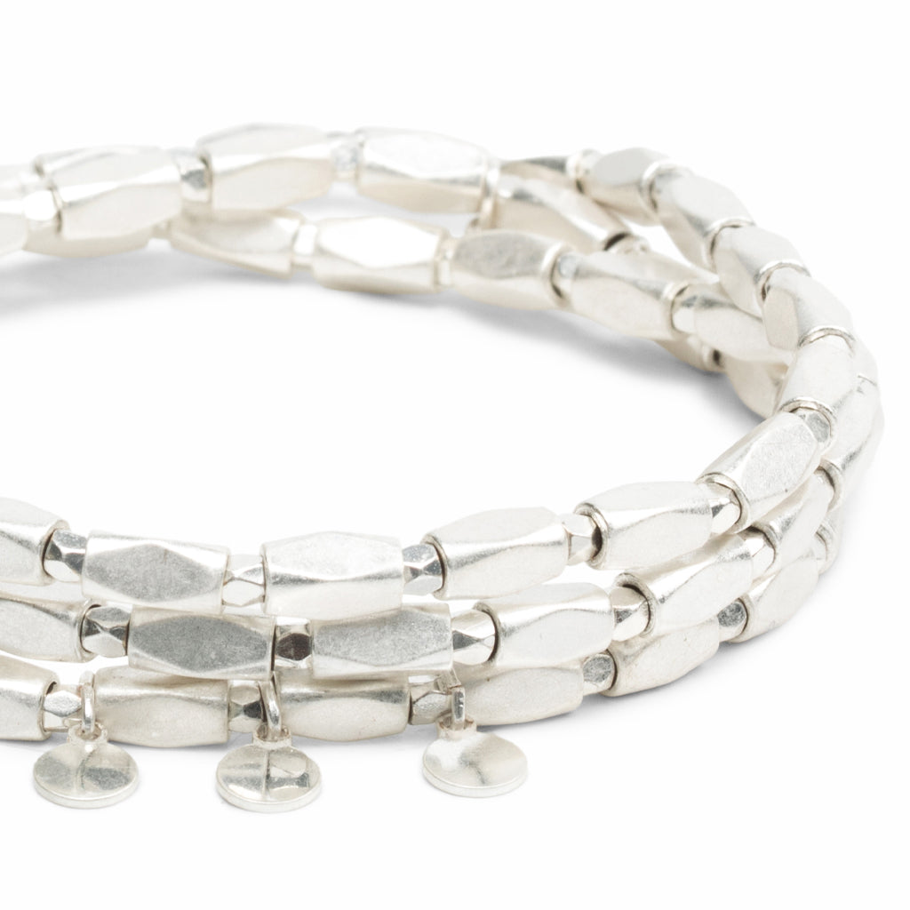 Metal Wrap-Iconic/Disc/Silver