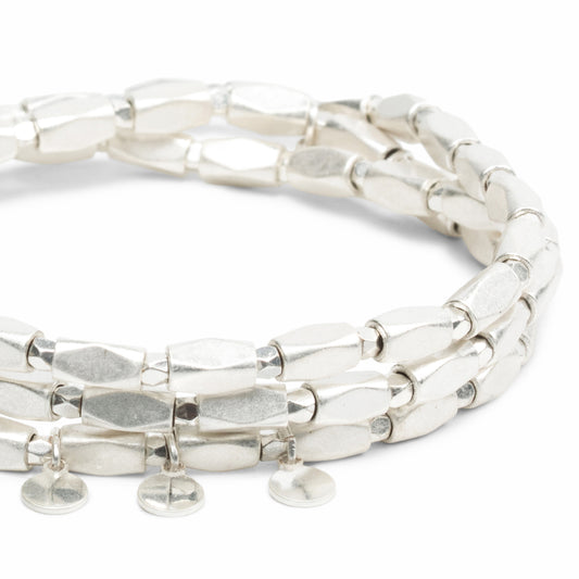 Metal Wrap-Iconic/Disc/Silver