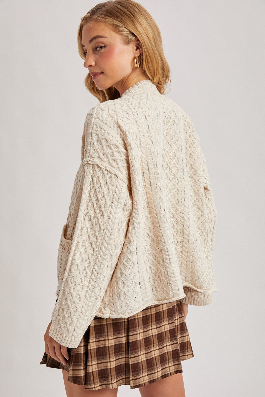 Cable Knit Cardigan