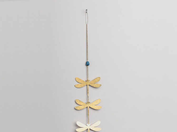 Suncatcher - Dragonfly/Blue Apatite