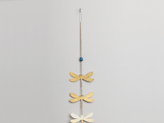 Suncatcher - Dragonfly/Blue Apatite