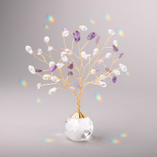 Suncatcher Tree of Life-Amethyst