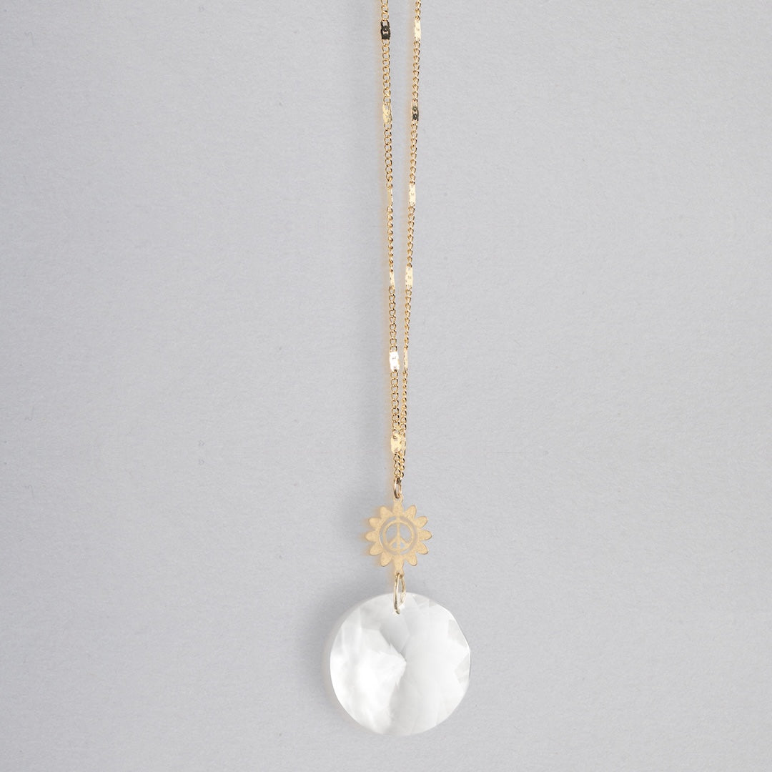 Pocket Suncatcher - Peace Flower