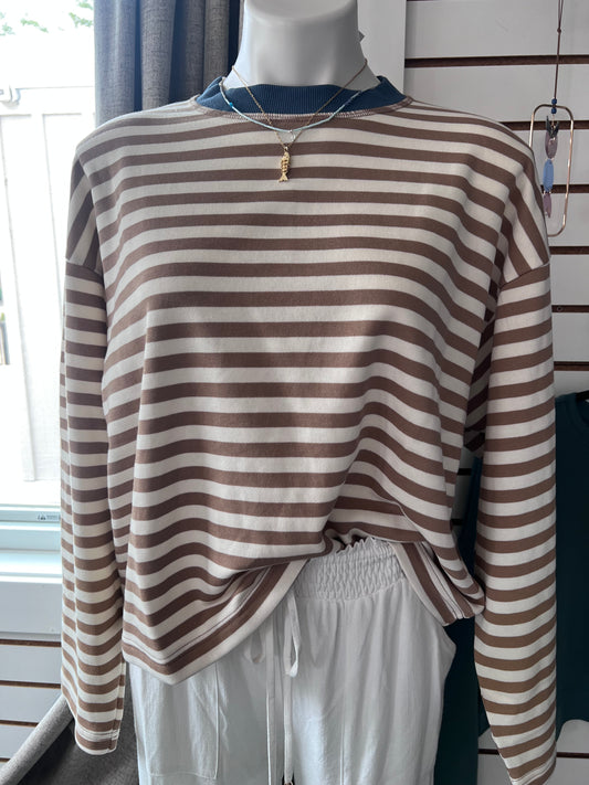 Cozy Contrast Pullover