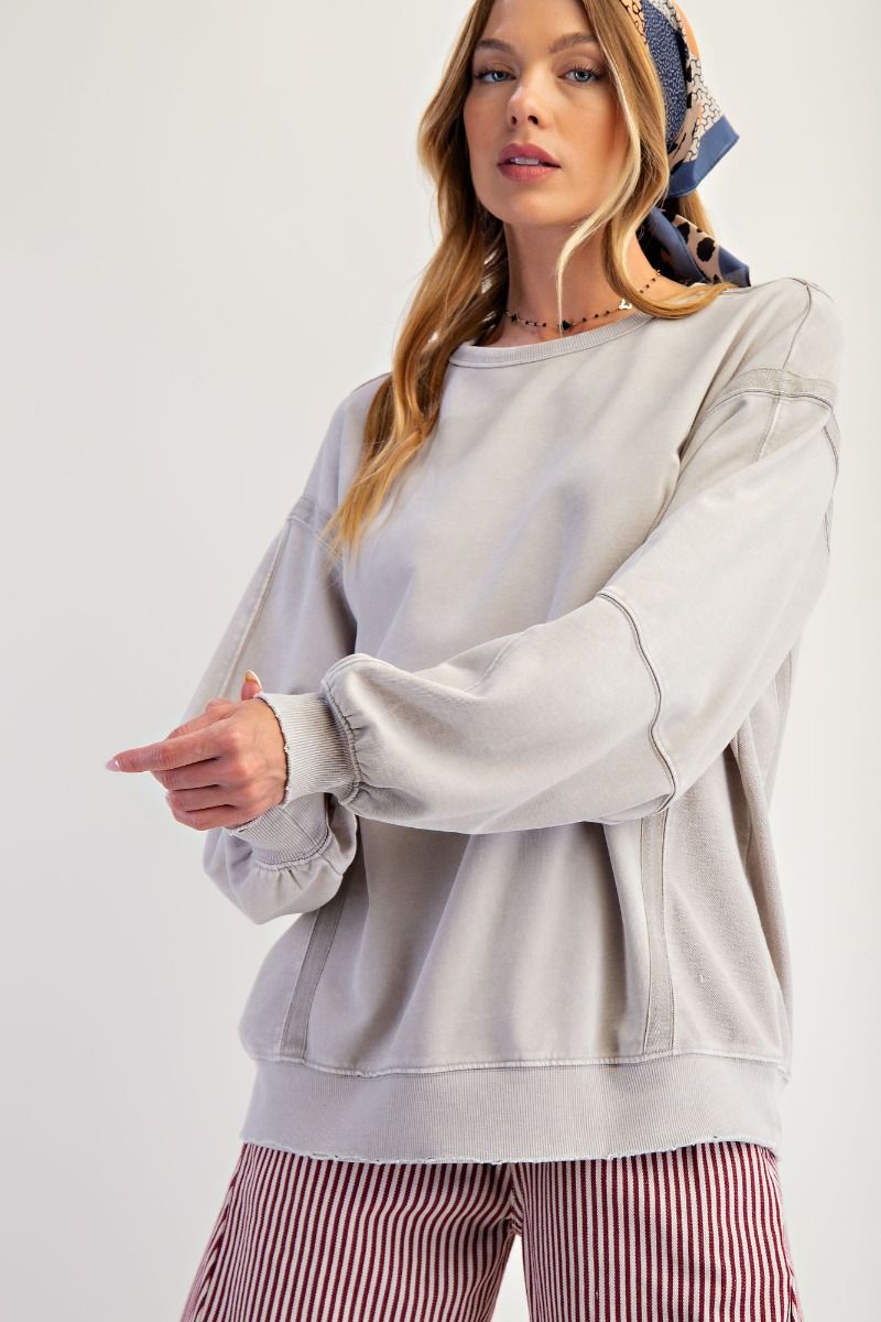 Crochet Patch Pullover