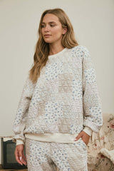 The Prairie Bloom Quilted Pullover