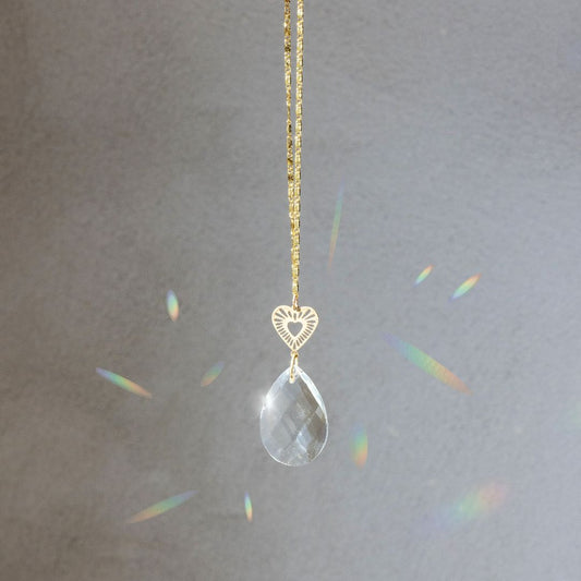 Pocket Suncatcher - Radiating Heart