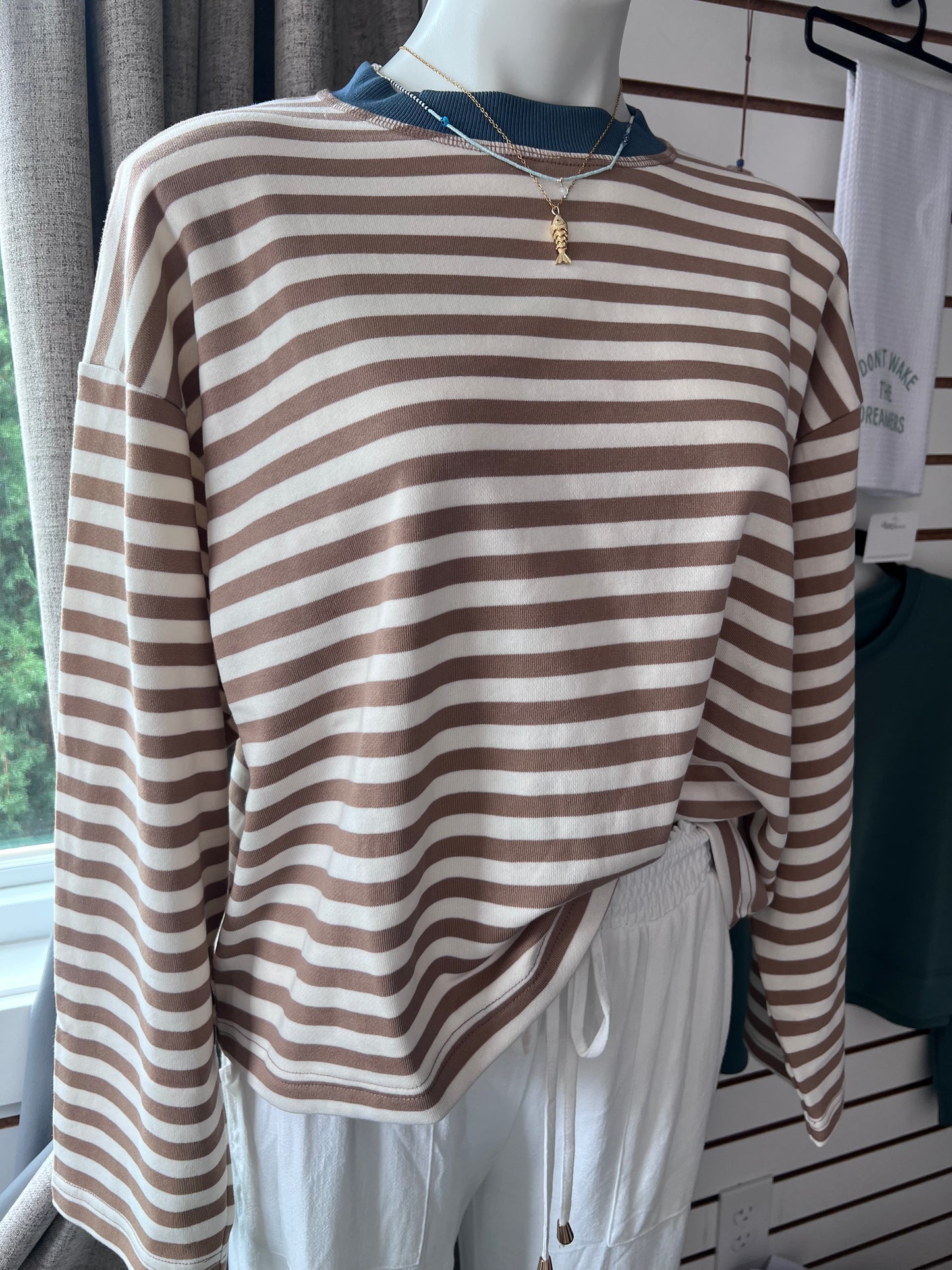 Cozy Contrast Pullover