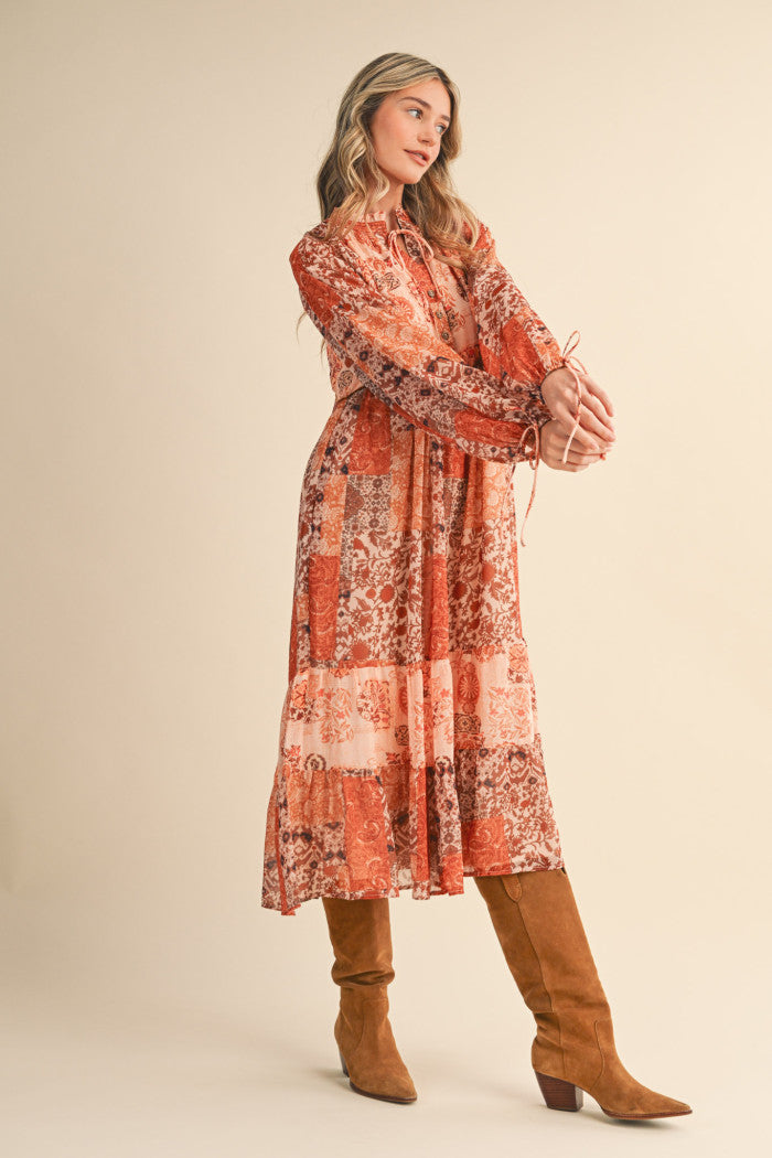 Horizon Patchwork Dress