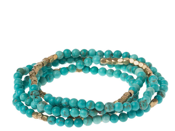 Stone Wrap Bracelet/Necklace
