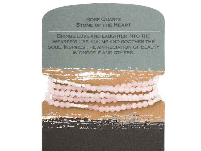 Stone Wrap Bracelet/Necklace