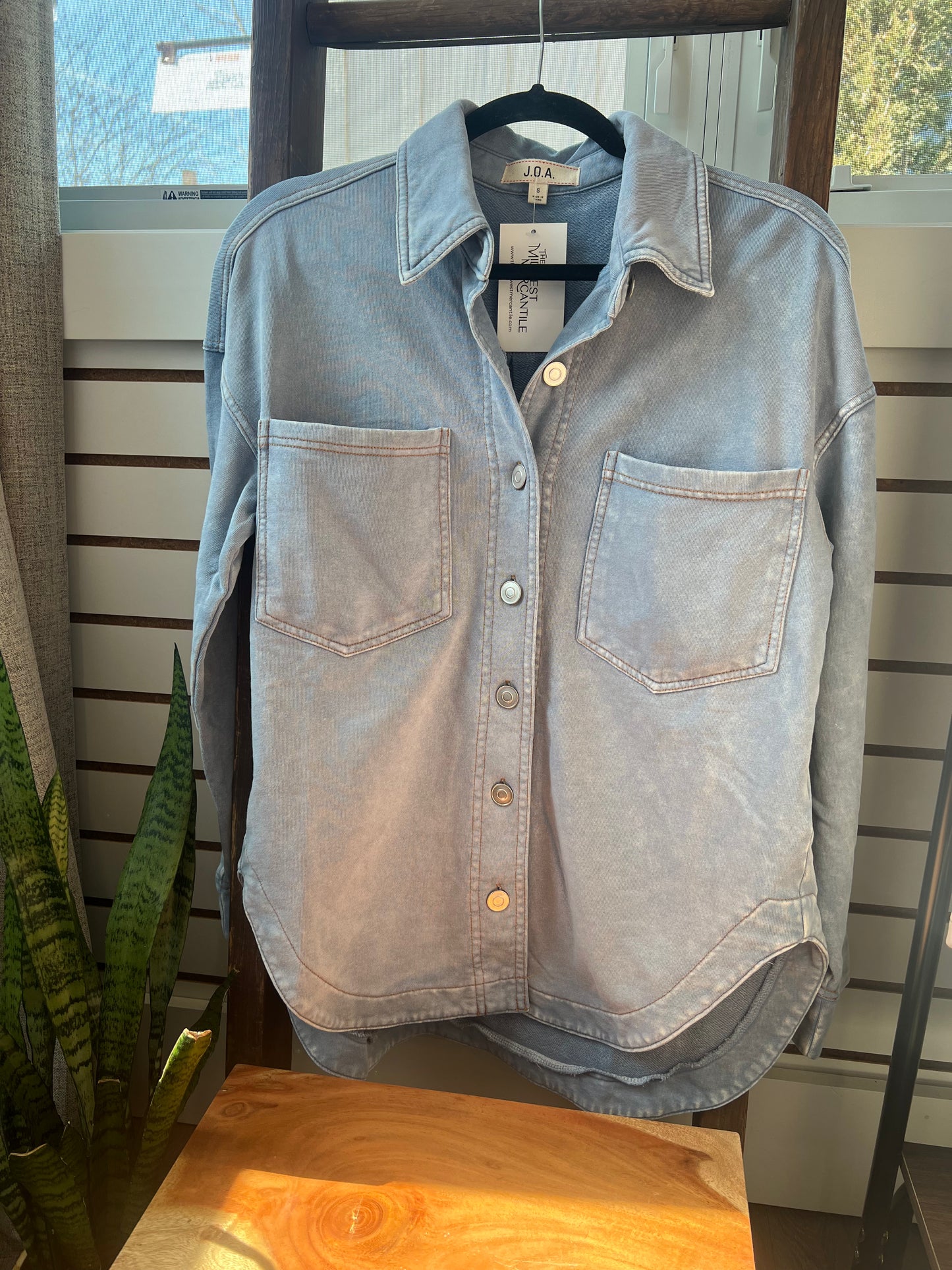 The Driftwood Knit Shacket