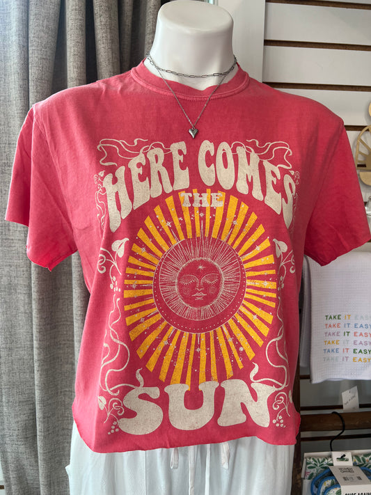 The Sunshine Crop Tee
