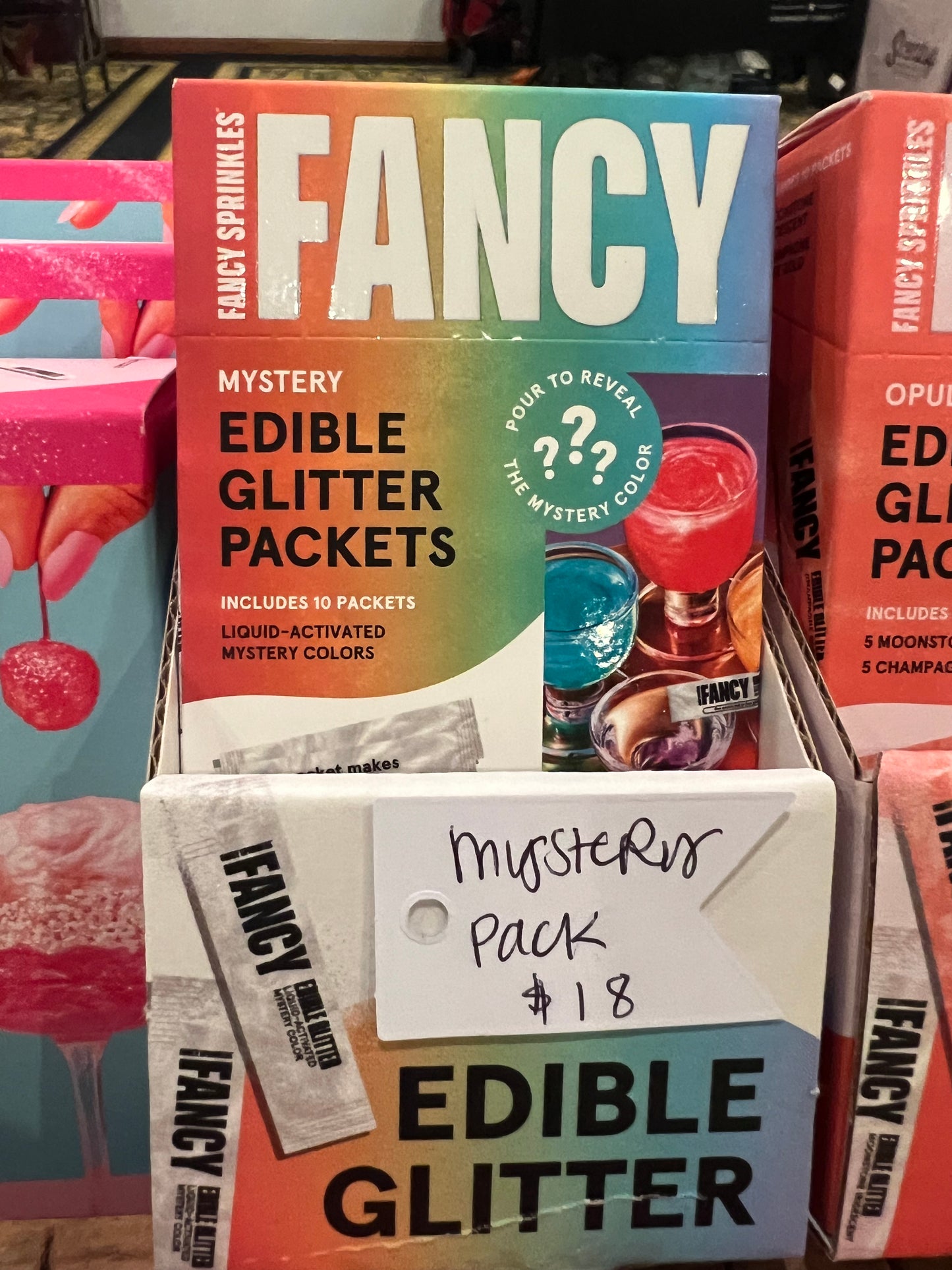 Mystery Edible Glitter Packets