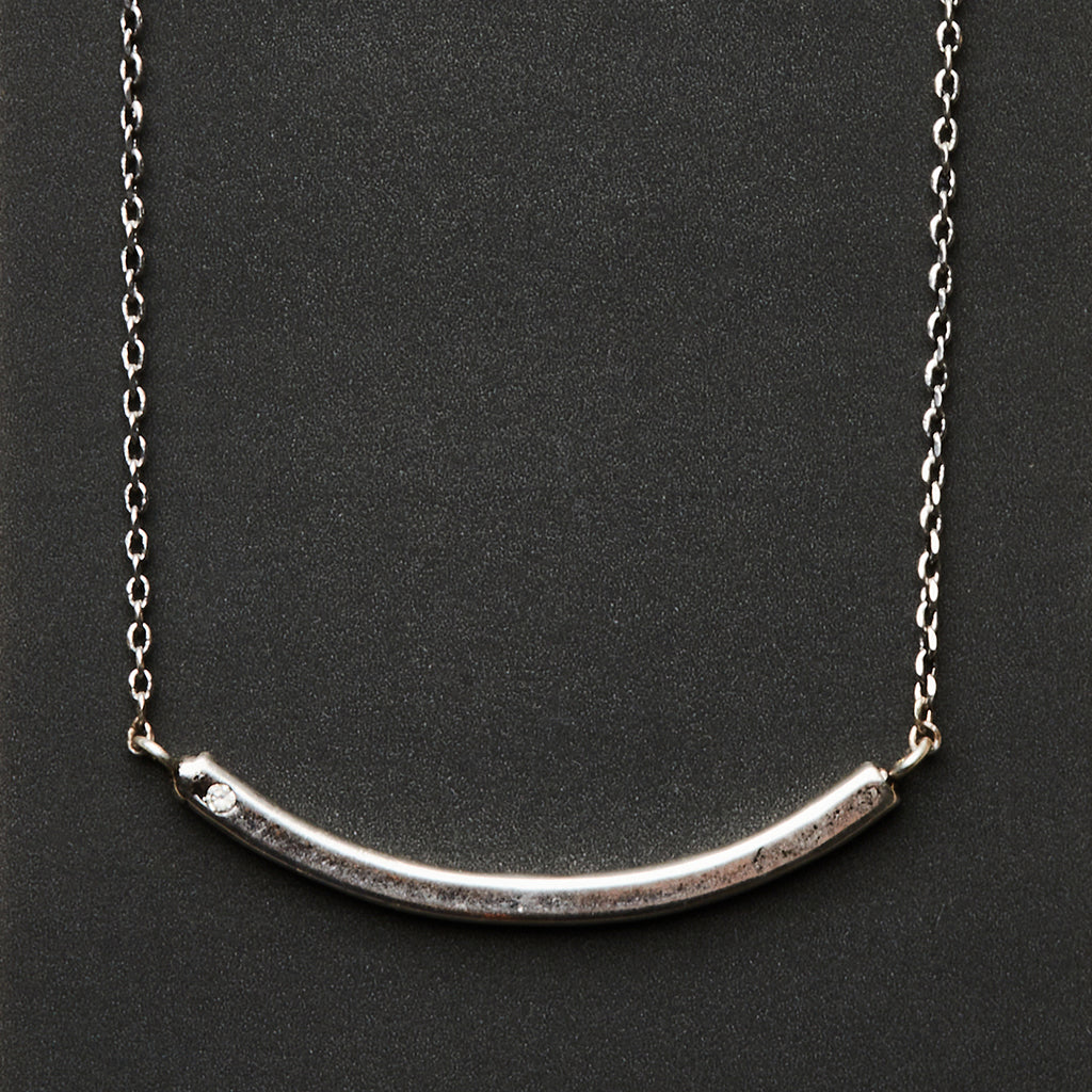 Refined Necklace Collection-Comet/Silver