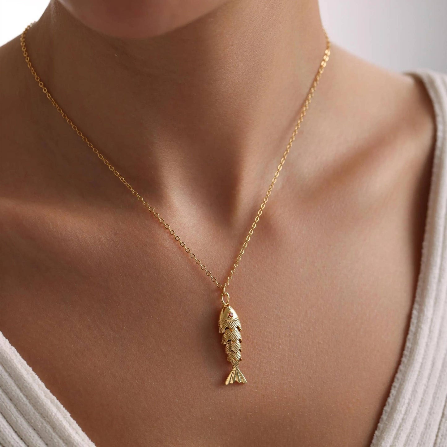 Gone Fishin’ Necklace