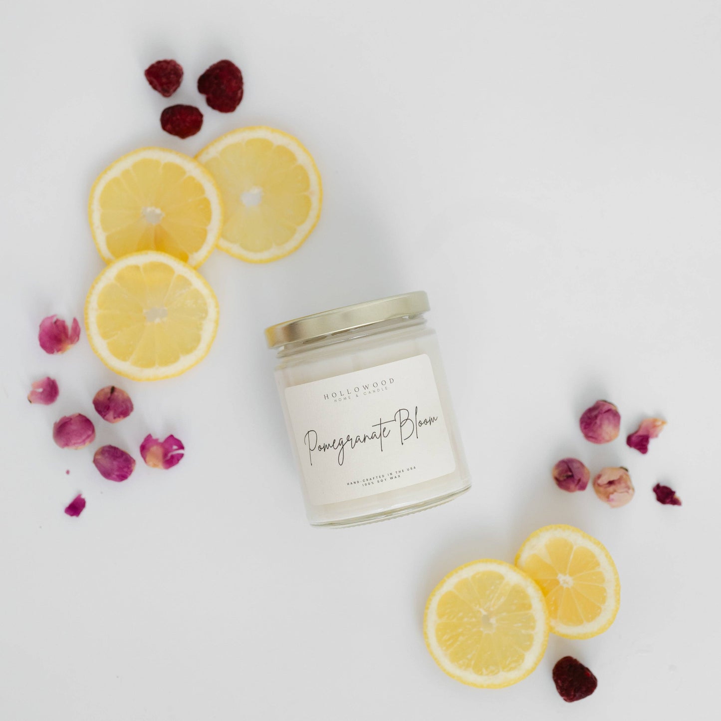 POMEGRANATE BLOOM | 8 OZ CANDLE