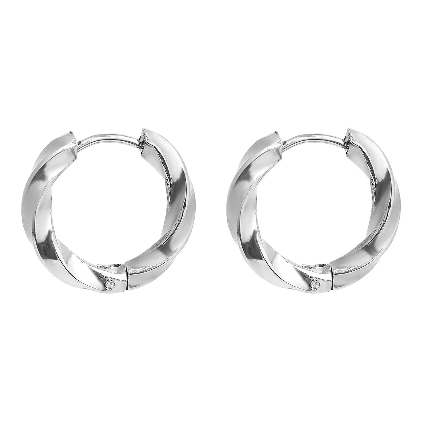 Twisted Hoop Earrings