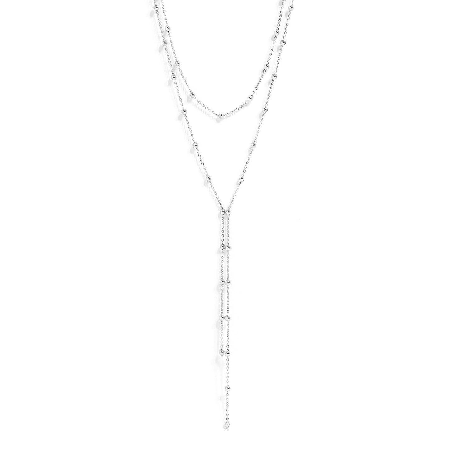 Layered Lariat Necklace