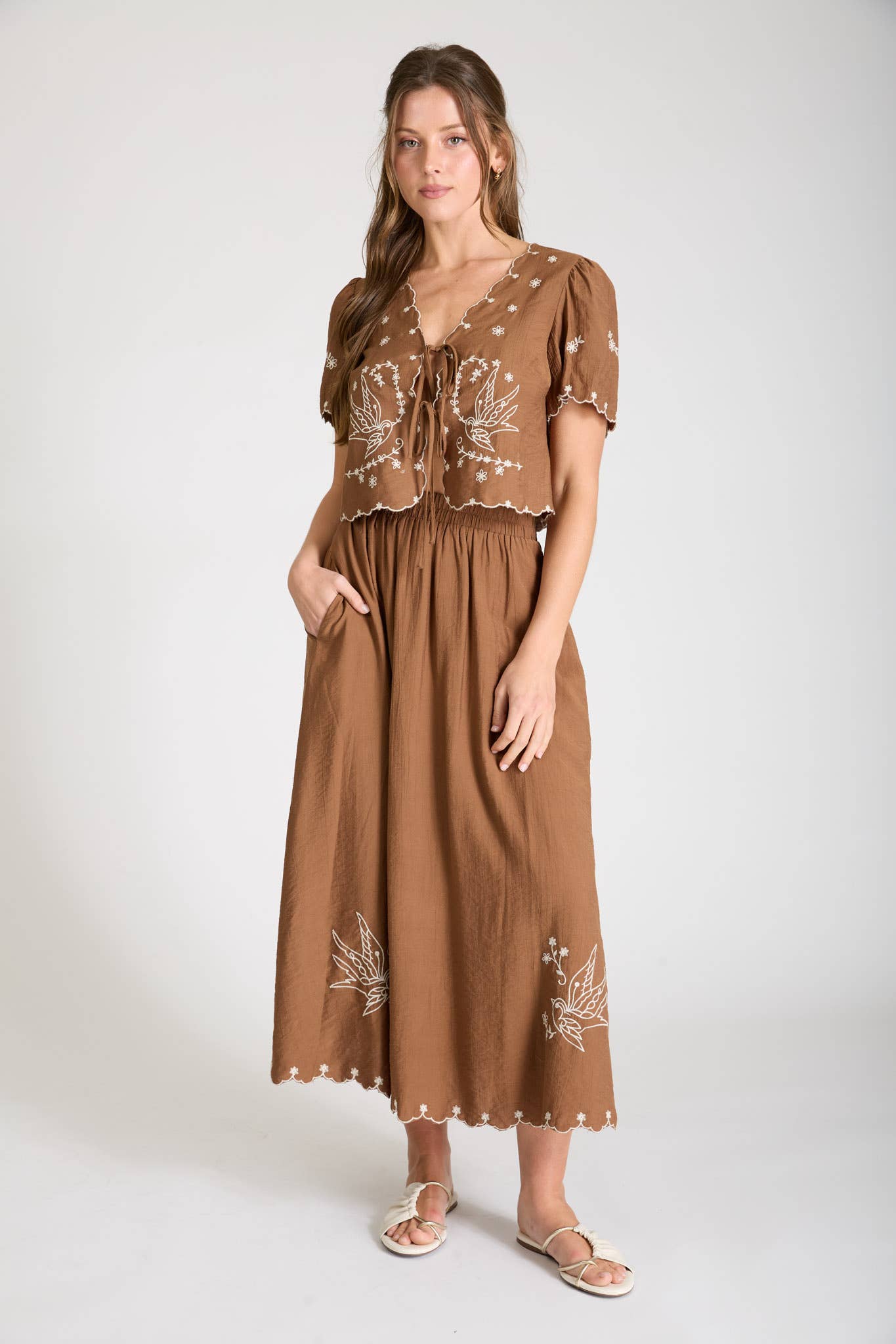 The Songbird Tie Top