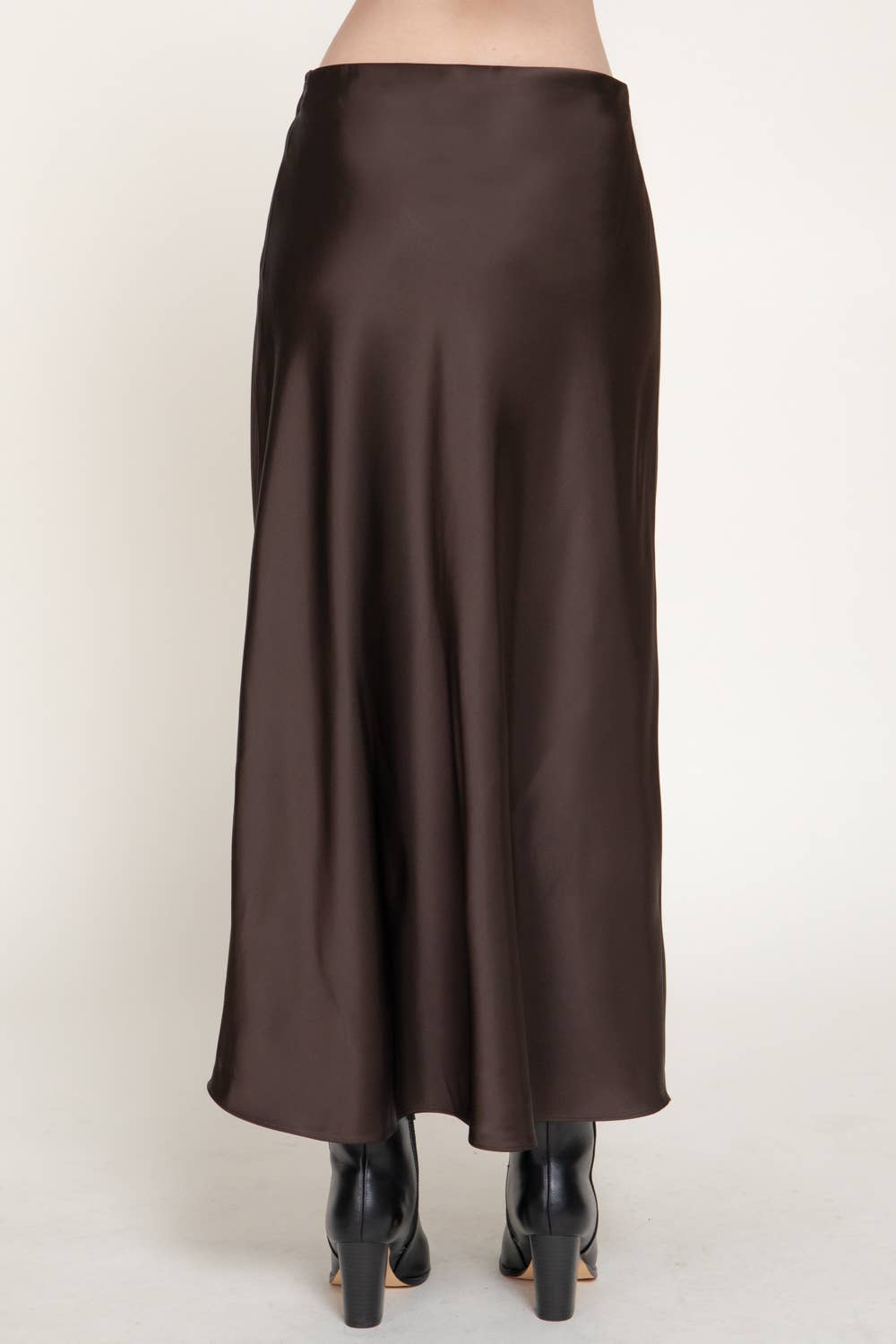 The Afterglow Satin Skirt