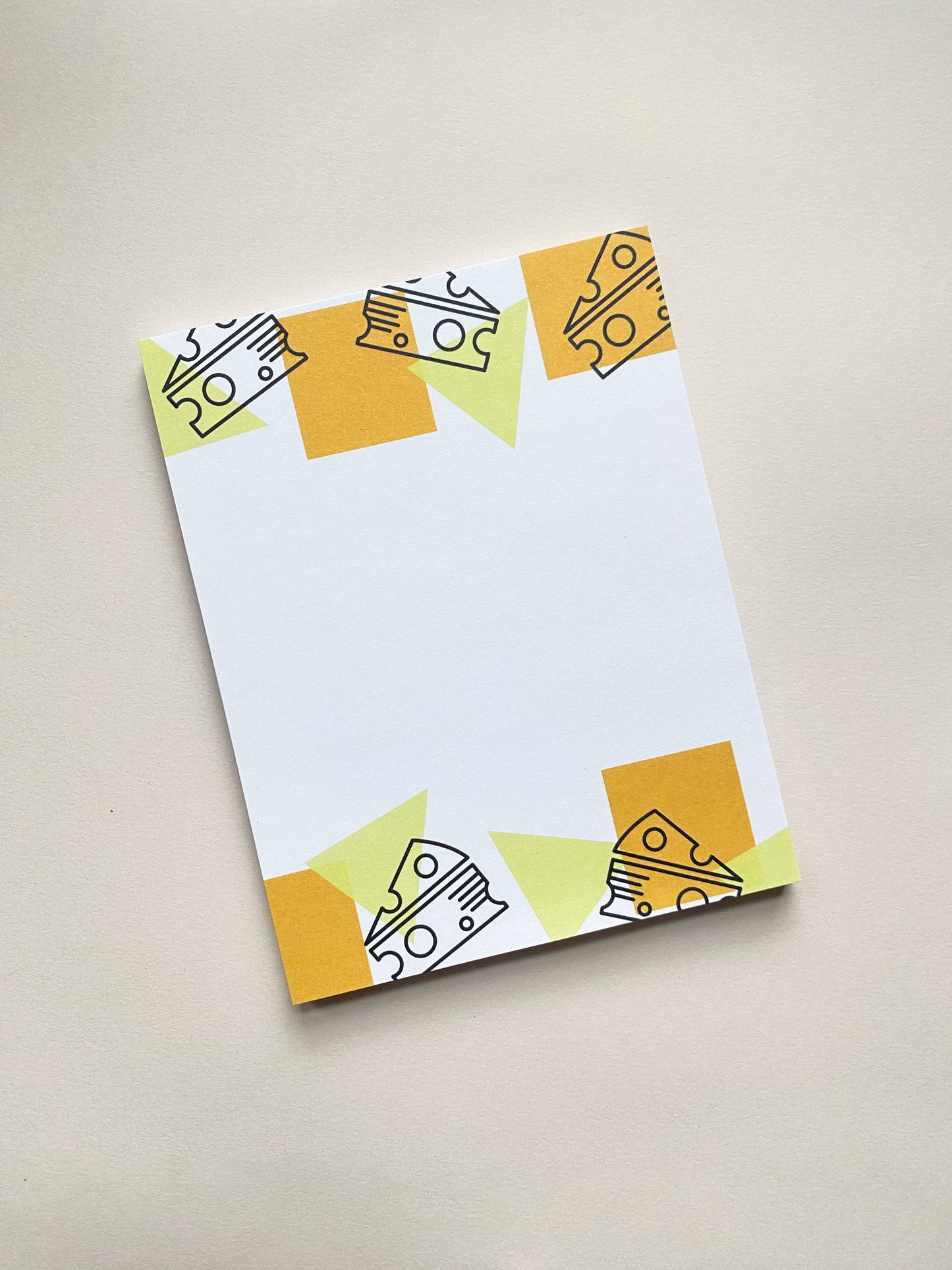 Cheesy Notepad
