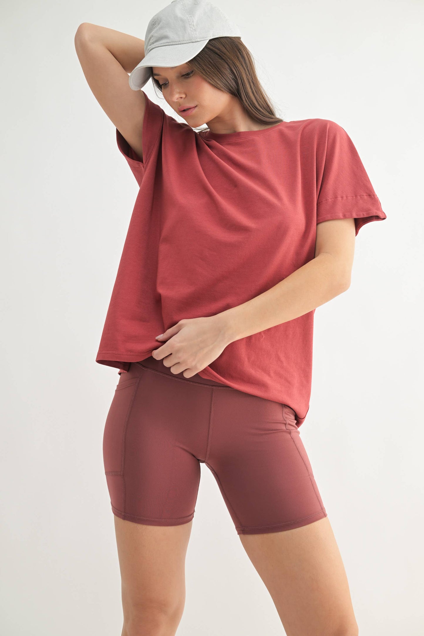 Pima Cotton Slouchy Tee