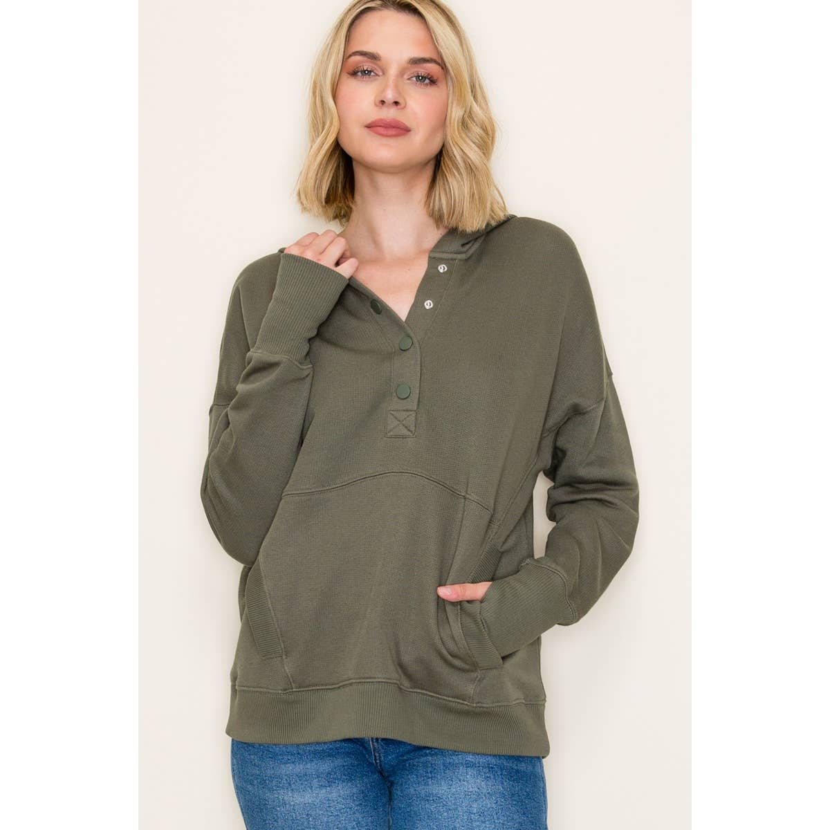 Pullover Hoodie - Forest Green