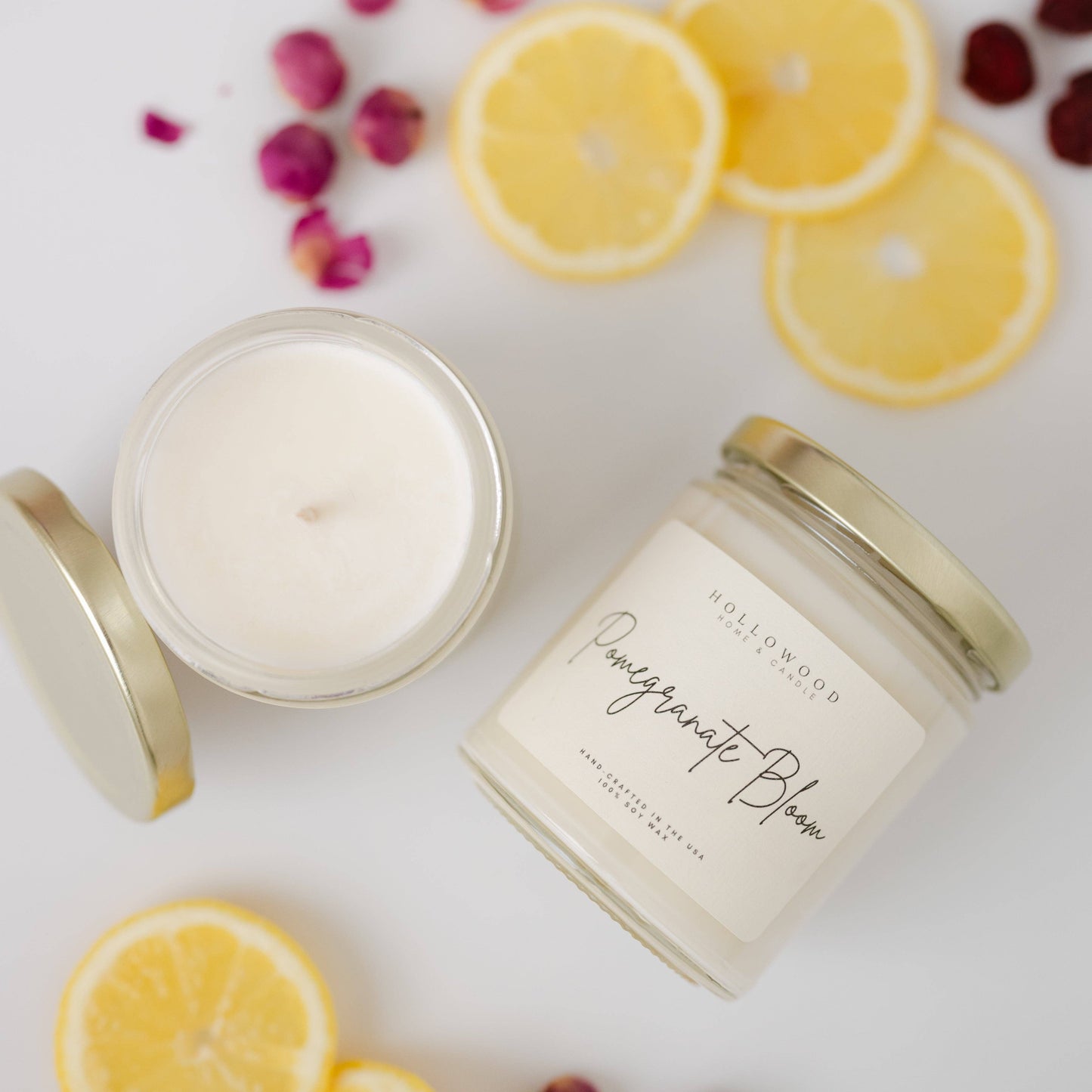 POMEGRANATE BLOOM | 8 OZ CANDLE