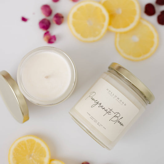 POMEGRANATE BLOOM | 8 OZ CANDLE