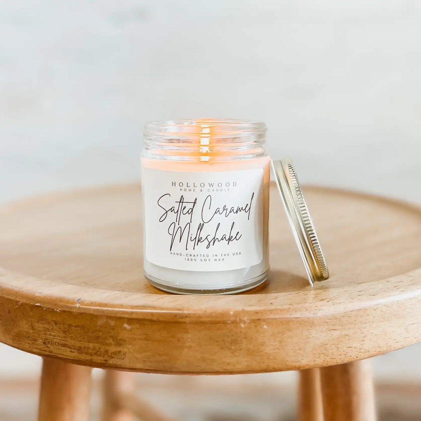 SALTED CARAMEL MILKSHAKE 8 OZ CANDLE