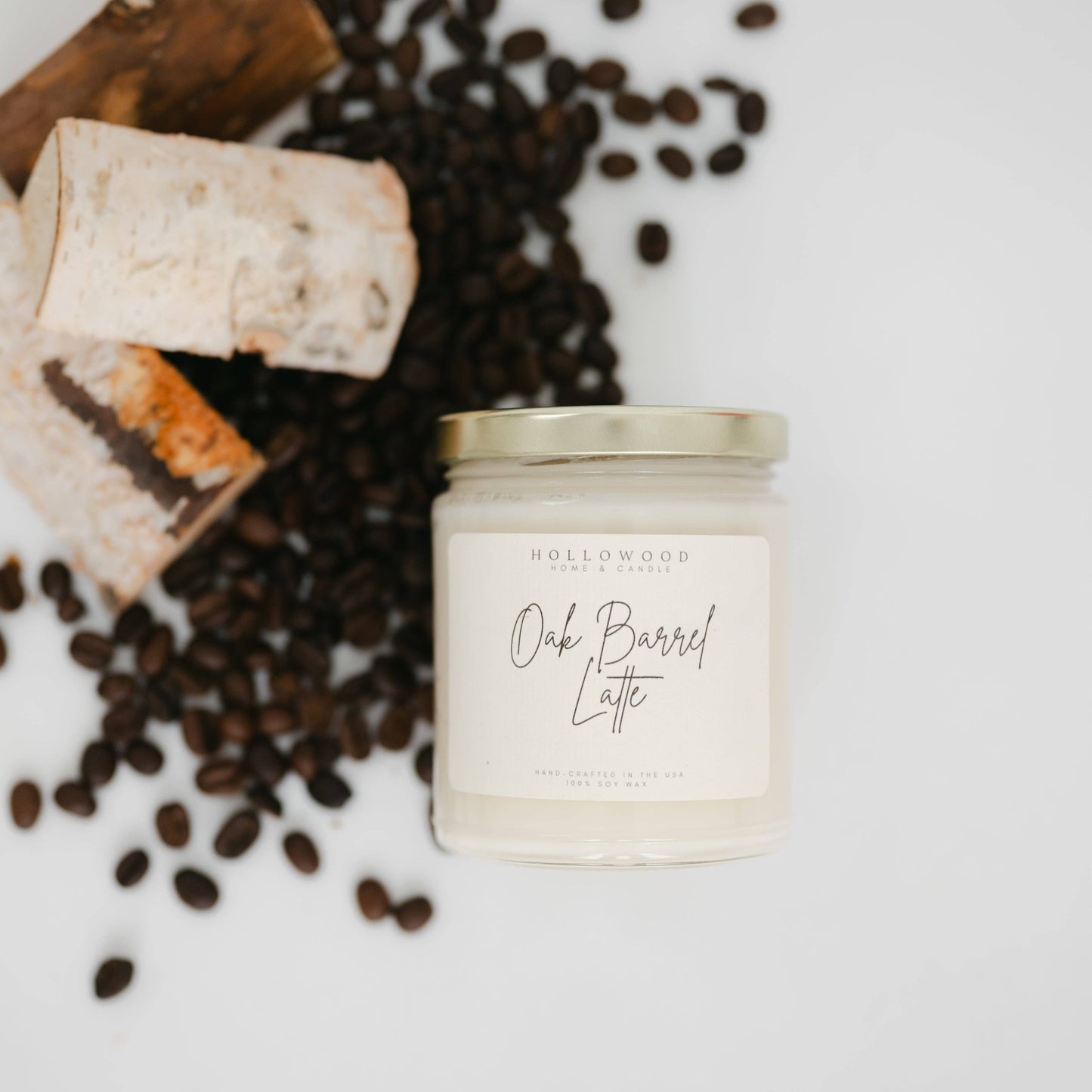 OAK BARREL LATTE |8 OZ CANDLES: 8 OUNCE