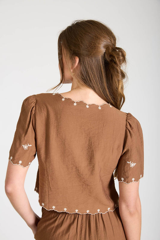 The Songbird Tie Top