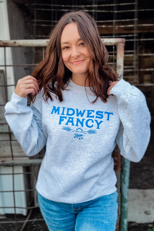 Midwest Fancy Crewneck