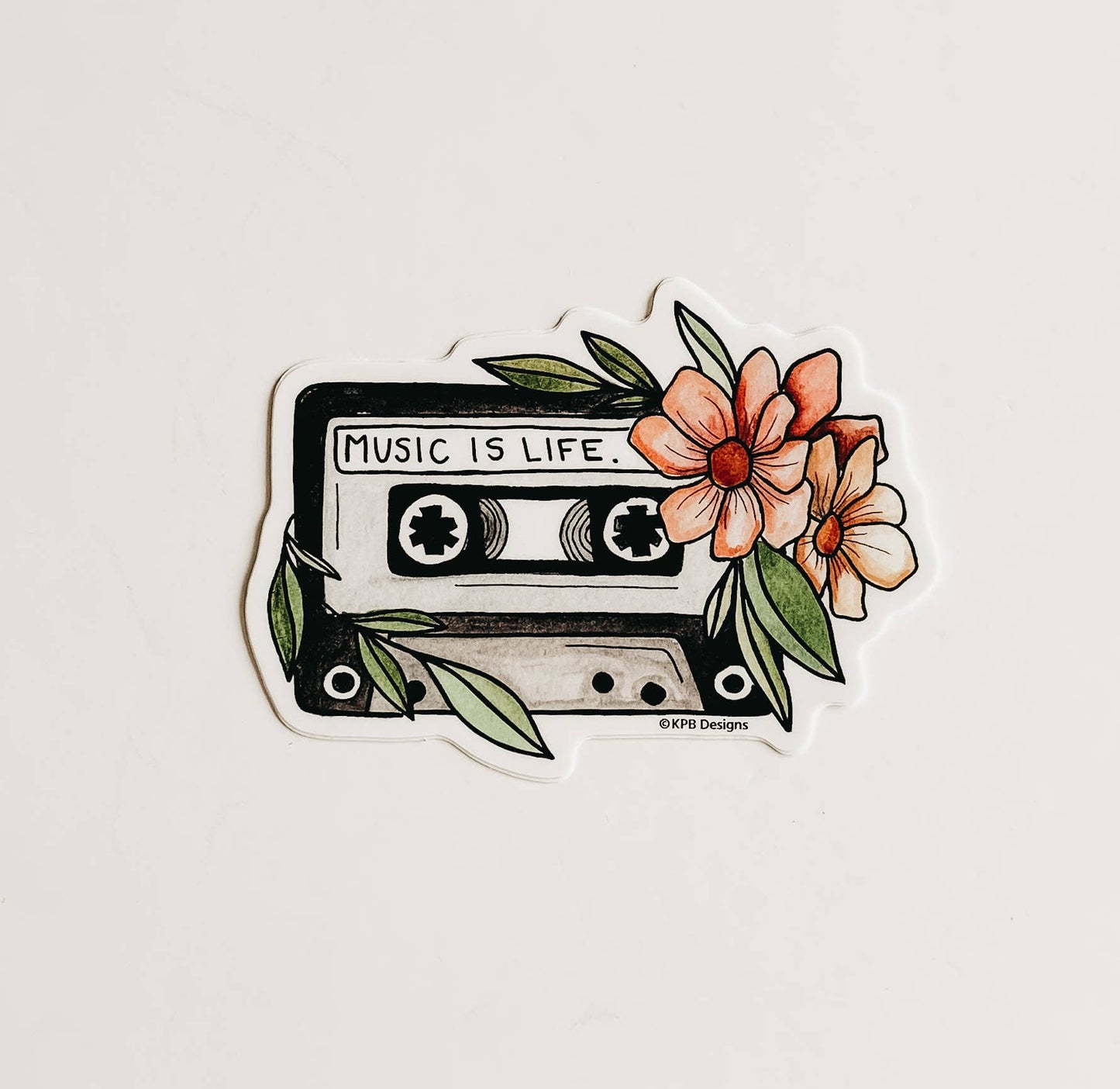 Music is Life Sticker