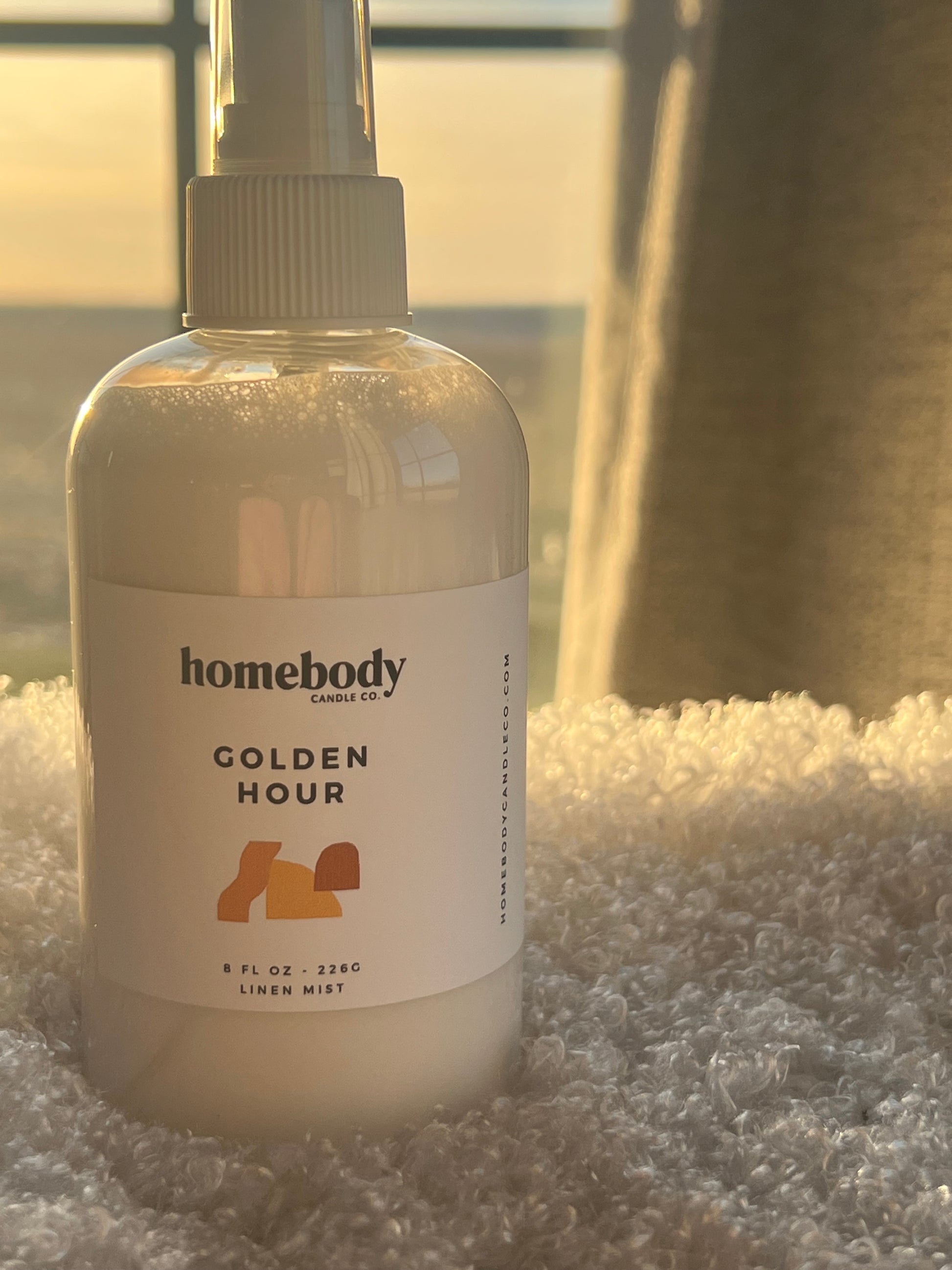 golden hour linen spray